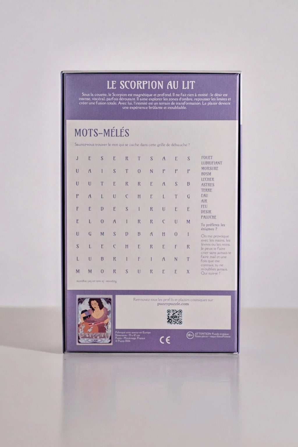 Puzzle Scorpion — La Mort | 500 pièces